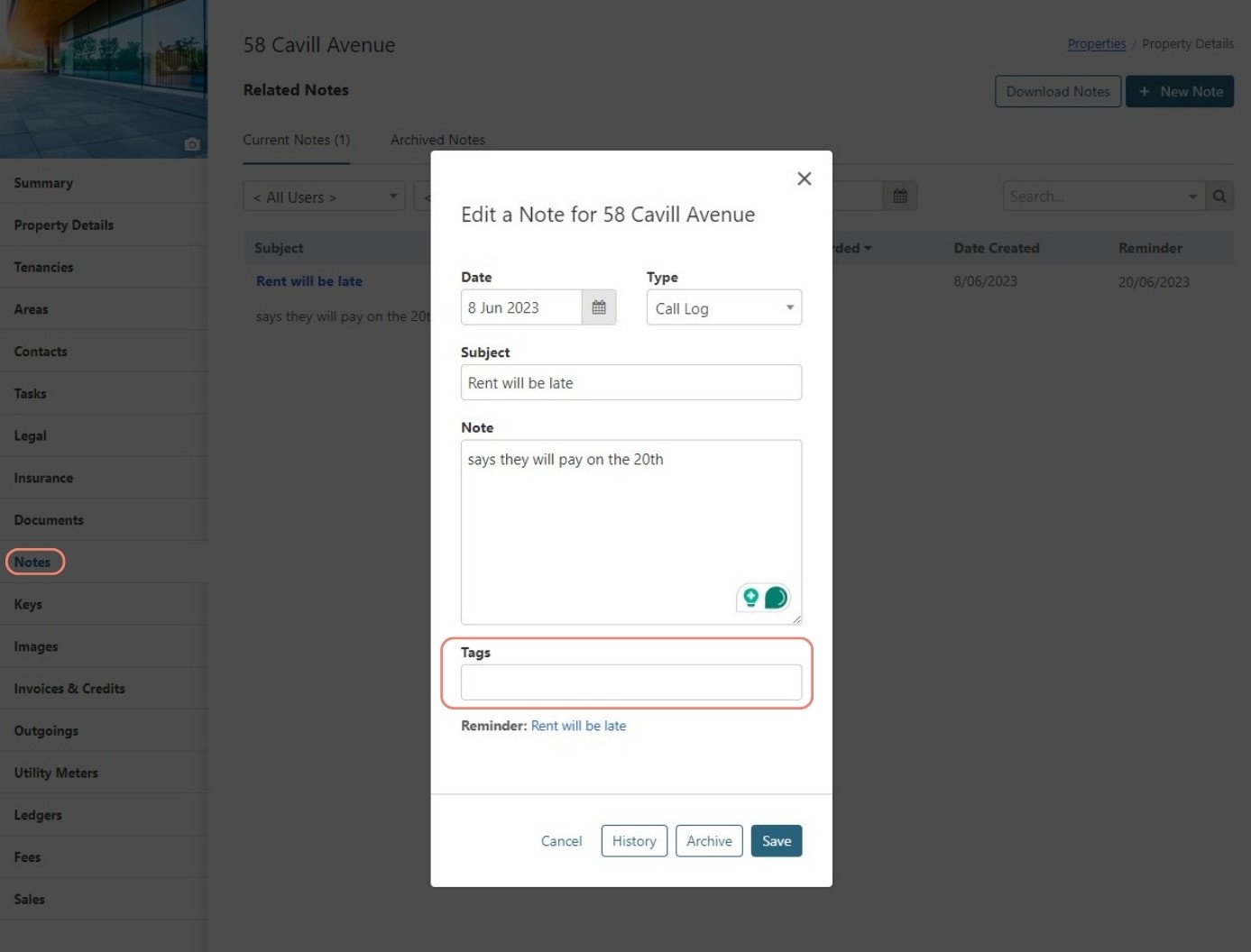 Using and Managing Tags ReLeased Help