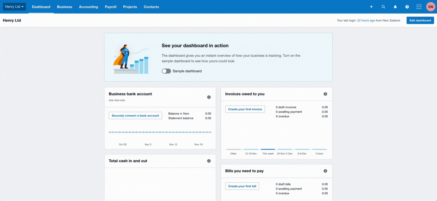 Editing a contact in Xero.gif
