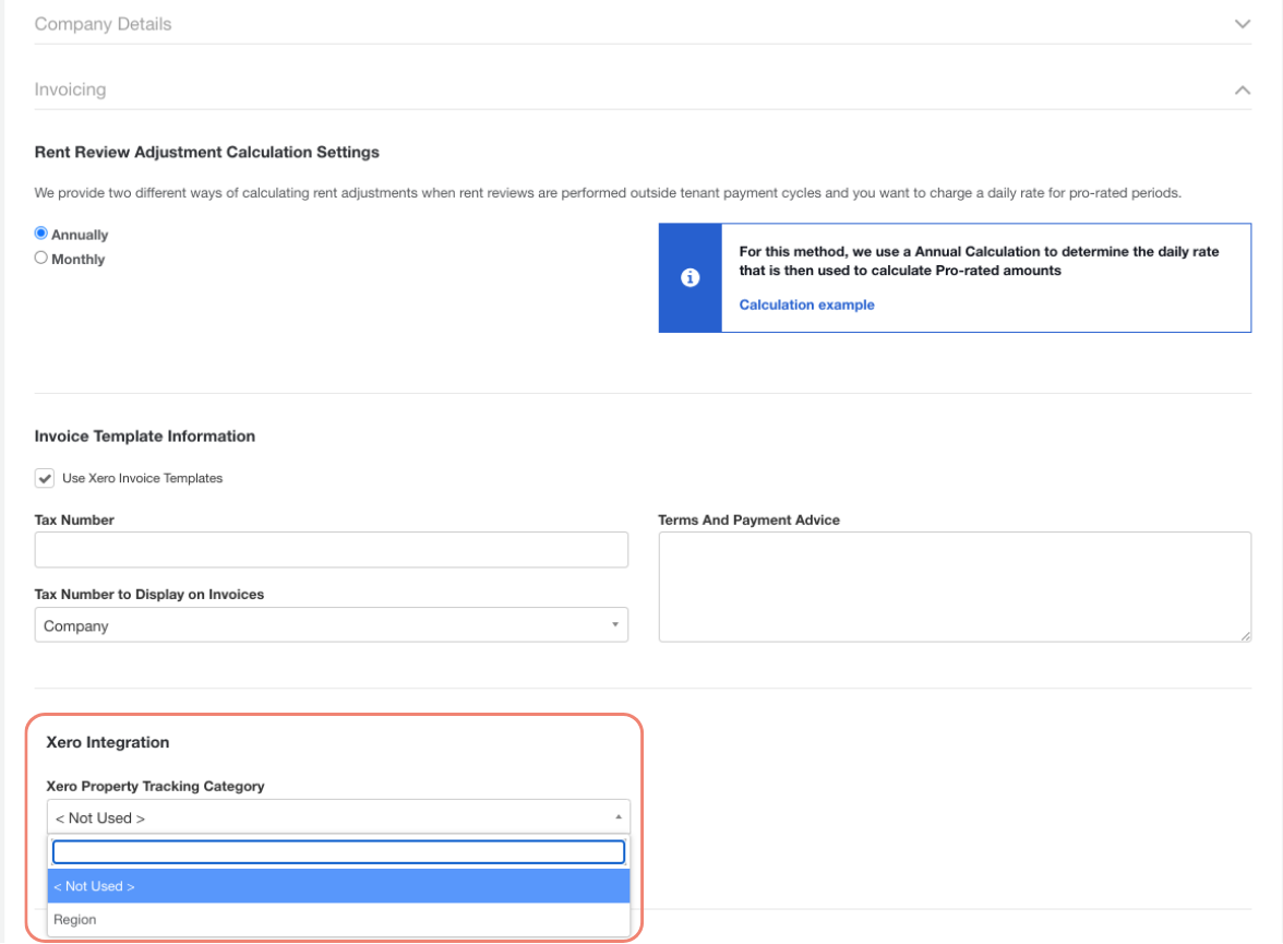 Company tracking setting - Xero.png
