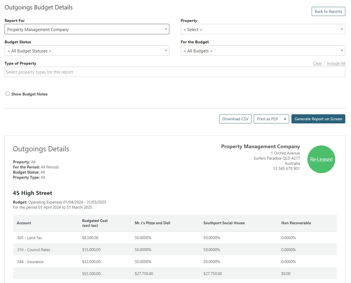 Screenshot of Outgoings Budget Details Report - Re-Leased.jpg
