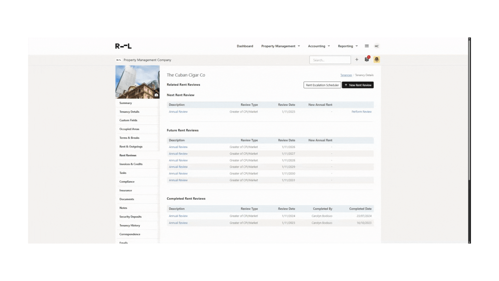 Performing a Past Rent Review.gif